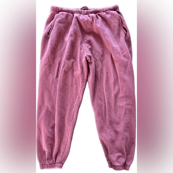 Spiritual Gangster Pants - Spiritual Gangster Rosewood Jogger Sweatpants XL